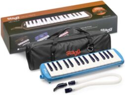 מלודיקה בצבע כחול Stagg Melodica 32 - לבמה ציוד הגברה ותאורה בע״מ