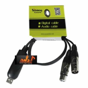 ממיר XLR-USB מבית Soundking - לבמה ציוד הגברה ותאורה בע״מ