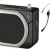 חגורת הגברה עם מיקרופון מדונה PRO AUDIO PA-815M - לבמה ציוד הגברה ותאורה