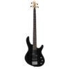 גיטרה בס שחורה CORT ACTION BASS PJ OPB