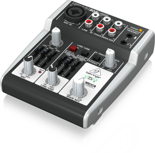 מיקסר - Behringer 302USB לבמה ציוד הגברה ותאורה