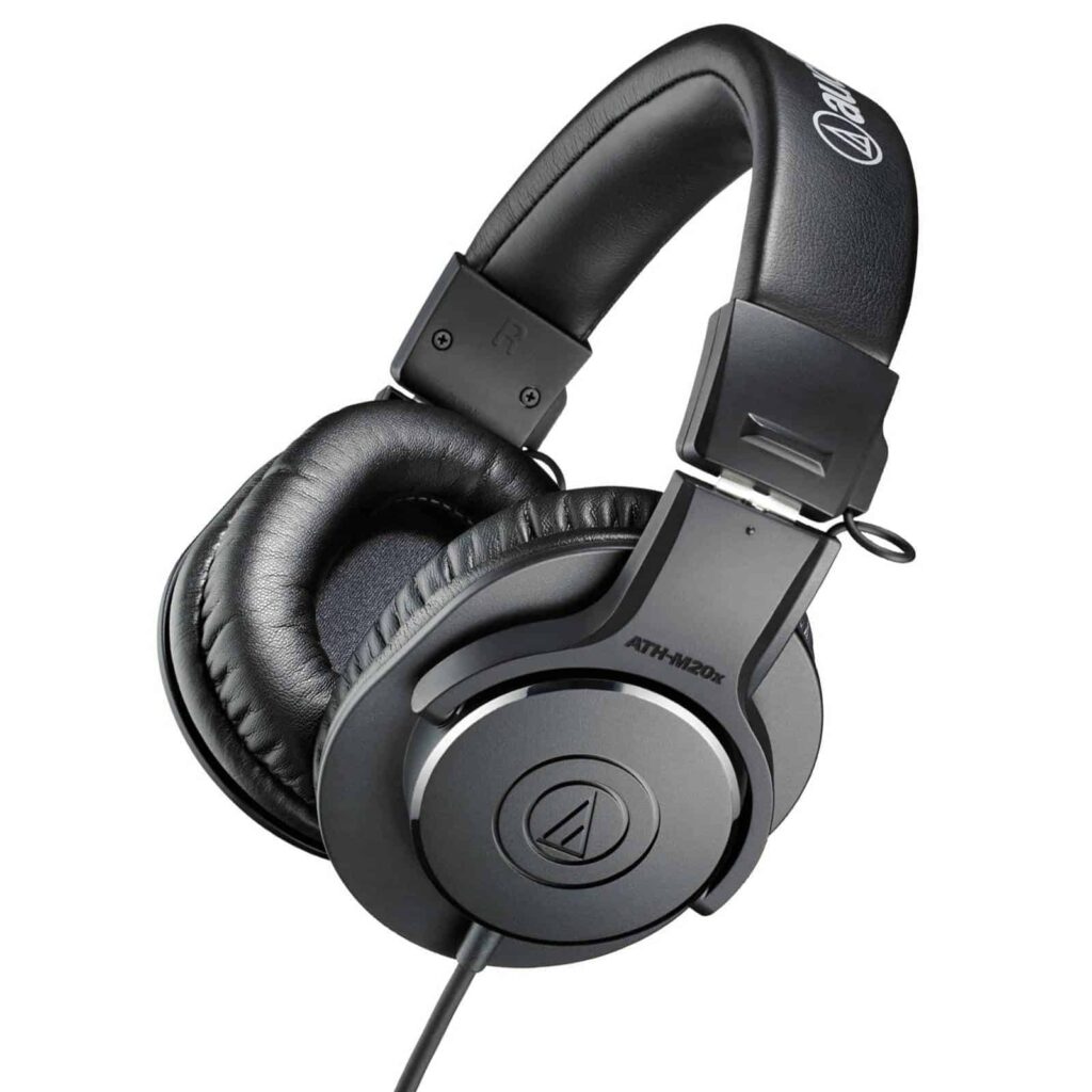 אוזניות מוניטור Audio Technica ATH-M20X - לבמה ציוד הגברה ותאורה בע״מ