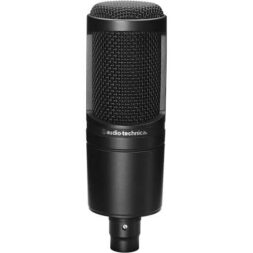 מיקרופון קונדנסר אולפני Audio Technica AT2020 - לבמה ציוד הגברה ותאורה בע״מ