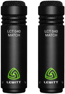 זוג מיקרופונים קונדנסרים תאומים Lewitt LCT 040 Match Pair - לבמה ציוד הגברה ותאורה בע״מ