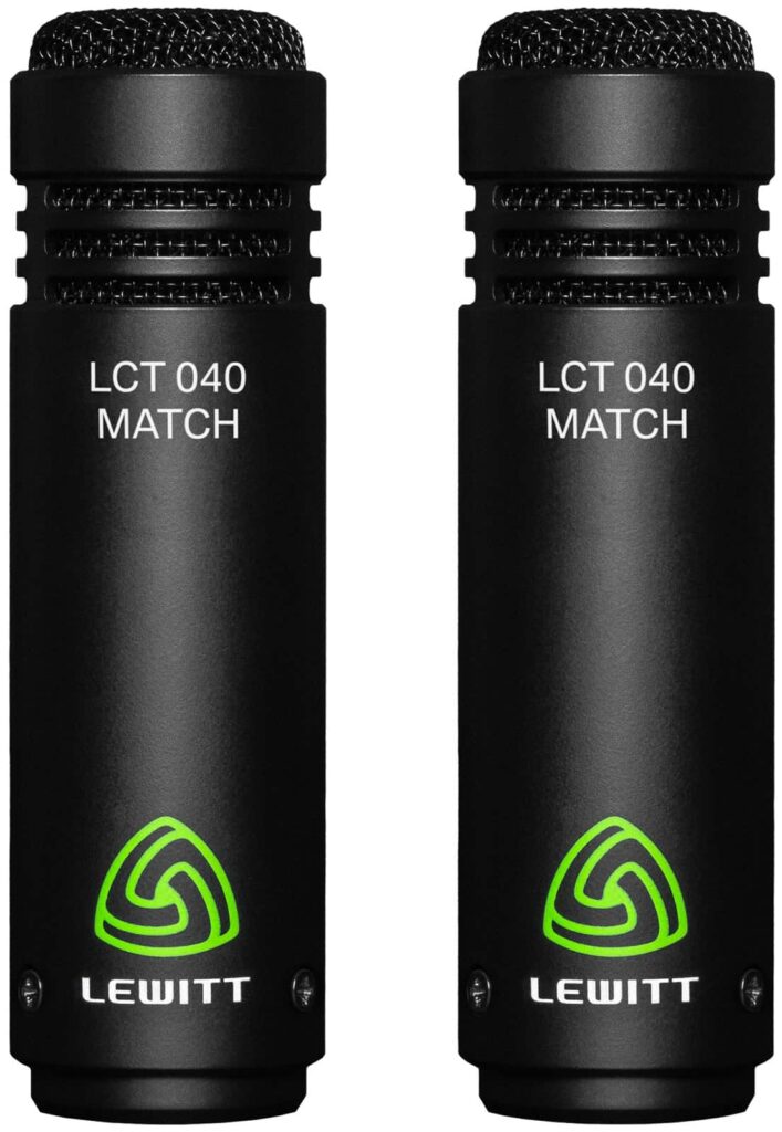 זוג מיקרופונים קונדנסרים תאומים Lewitt LCT 040 Match Pair - לבמה ציוד הגברה ותאורה בע״מ