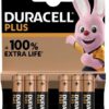 שישיית סוללות אלקליין AAA DURACELL