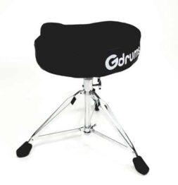 כיסא מתופף מושב אופנוע Gdrums GTBIKE-BK - לבמה ציוד הגברה ותאורה בע״מ