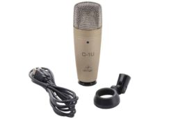 מיקרופון קונדנסר בחיבור Behringer C-1U USB לבמה ציוד הגברה ואולפן