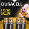 רביעיית סוללות אלקליין דורסל DURACELL AA