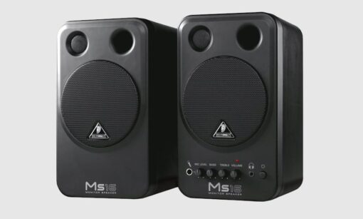 מוניטורים אקטיביים למולטימדיה "4 - Behringer MS-16 לבמה ציוד אולפן וDJ