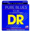 מיתרים לגיטרה חשמלית DR Strings Pure Blues PHR-10 10-46