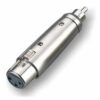 מתאם XLR f- RCA m