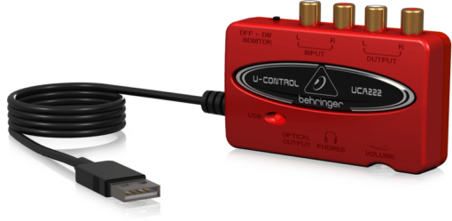 כרטיס קול Behringer U-Control UCA222 לבמה ציוד אולפן