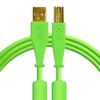 כבל DJ TECHTOOLS CHROMA CABLE USB-A TO B ירוק