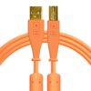 כבל DJ TECHTOOLS CHROMA CABLE USB-A TO B כתום