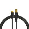 כבל DJ TECHTOOLS CHROMA CABLE USB-C TO B שחור