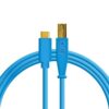 כבל  DJ TECHTOOLS CHROMA CABLE USB-C TO B כחול