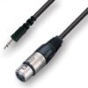 כבל 3 מ' ROXTONE PL 3.5MM - XLR F