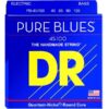 מיתרים לגיטרה בס 45-100 DR PB-45/100 PURE BLUES Bass String