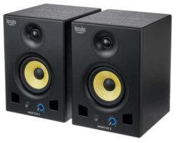 זוג מוניטורים 5" Hercules DJ DJ Monitor לבמה ציוד אולפן הקלטות