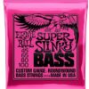 סט מיתרים לגיטרה בס Ernie Ball 2834 Super Slinky Nickel Wou