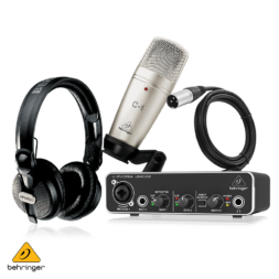 חבילת אולפן BEHRINGER STUDIO 22 לבמה ציוד הגברה וDJ