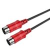 כבל מידי 5 מטר Roxtone MIDI Cable 5m