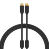 כבל DJ TECHTOOLS CHROMA CABLE USB-C TO C שחור