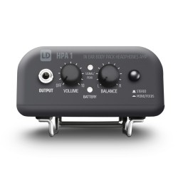 מגבר אוזניות קומפקטי לאוזניות LD SYSTEMS HPA1 In Ear