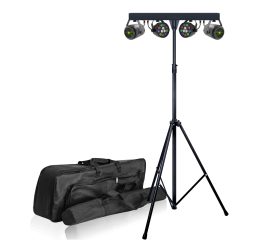 סט תאורה תומס לד ולייזר כולל סטנד ותיקים Shadow PL-31E