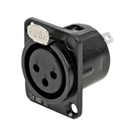 מחבר XLR שאסי - ABC CABLS T908BG