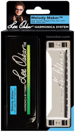 מפוחית דיאטונית בסולם LEE OSKAR Melody Maker -  A