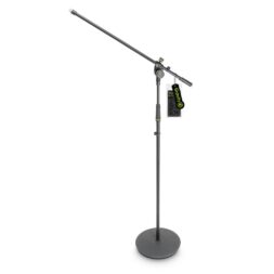 מעמד מיקרופון עם בסיס עגול ובום GRAVITY GMS2321B