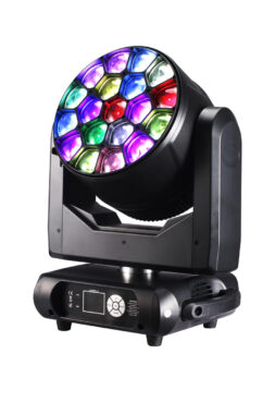פנס מובינג לד זום SHADOW 19x40 RGBW