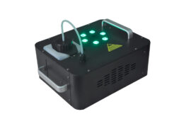 תותח עשן 900W עם לדים RGB חיבור DMX ושלט אלחוטי SHADOW LAD174