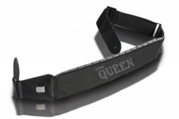 רצועה מקצועית לגיטרה Queen Real Mission -  Amanda Strap BK