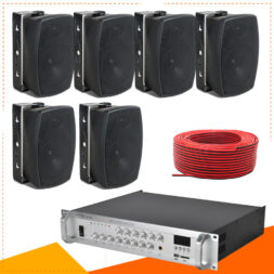 מערכת הגברה לעסק או לבית Polman Sound system Pack2