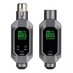 סט משדר / מקלט HAYMER UH-XLR-2 UHF
