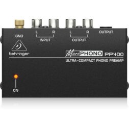 קדם מגבר קומפקטי לפטיפון - Behringer PP400