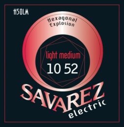 סט מיתרים לגיטרה חשמלית 10-52 Savarez Hexagonal explosion