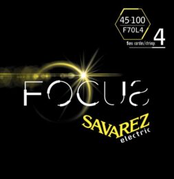 סט מיתרים לגיטרה בס 45-100 Savarez Focus
