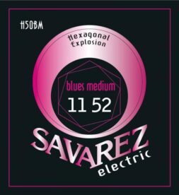 סט מיתרים לגיטרה חשמלית 11-52 Savarez Hexagonal explosion