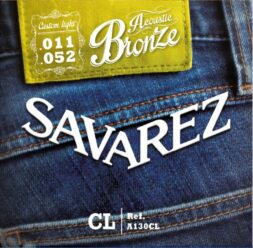 סט מיתרים לגיטרה אקוסטית 11-52 Savarez Acuostic Bronze