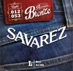 סט מיתרים לגיטרה אקוסטית 12-53 Savarez Acuostic Bronze