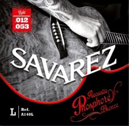סט מיתרים לגיטרה אקוסטית 12-53 Savarez Phosphore Bronze