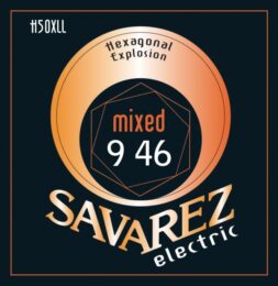 סט מיתרים לגיטרה חשמלית 9-46 Savarez Hexagonal explosion