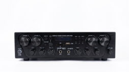 מגבר 280W עם 4 אזורים כולל נגן Polman AV470 - Bluetooth, USB