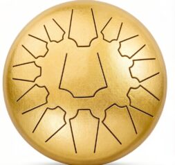 תוף לשוניות 12" כולל תיק מרופד ומקלות KOALA YWPD-1213A Yellow