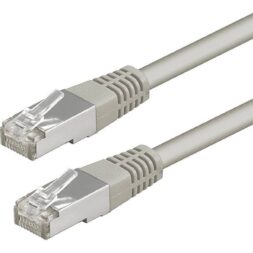 כבל רשת מגשר FTP CAT6 אפור 5מ' RBS