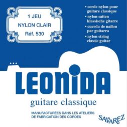 סט מיתרים לגיטרה קלאסית SAVAREZ LEONIDA 530